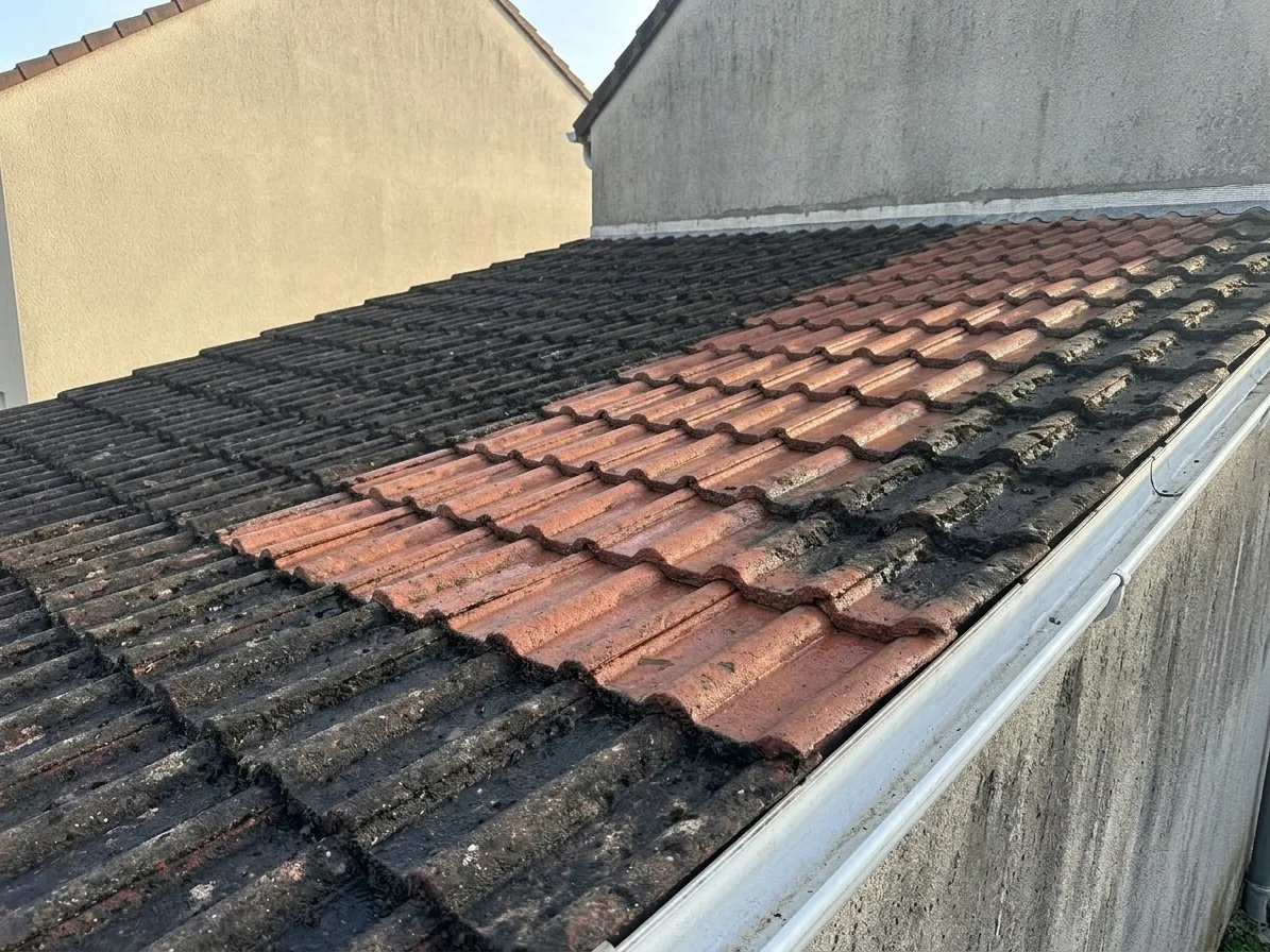 Démoussage de toiture à Ozoir-la-Ferrière