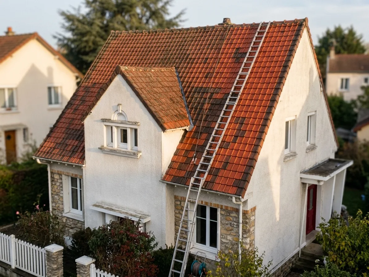 Nettoyage de toiture à Ozoir-la-Ferrière
