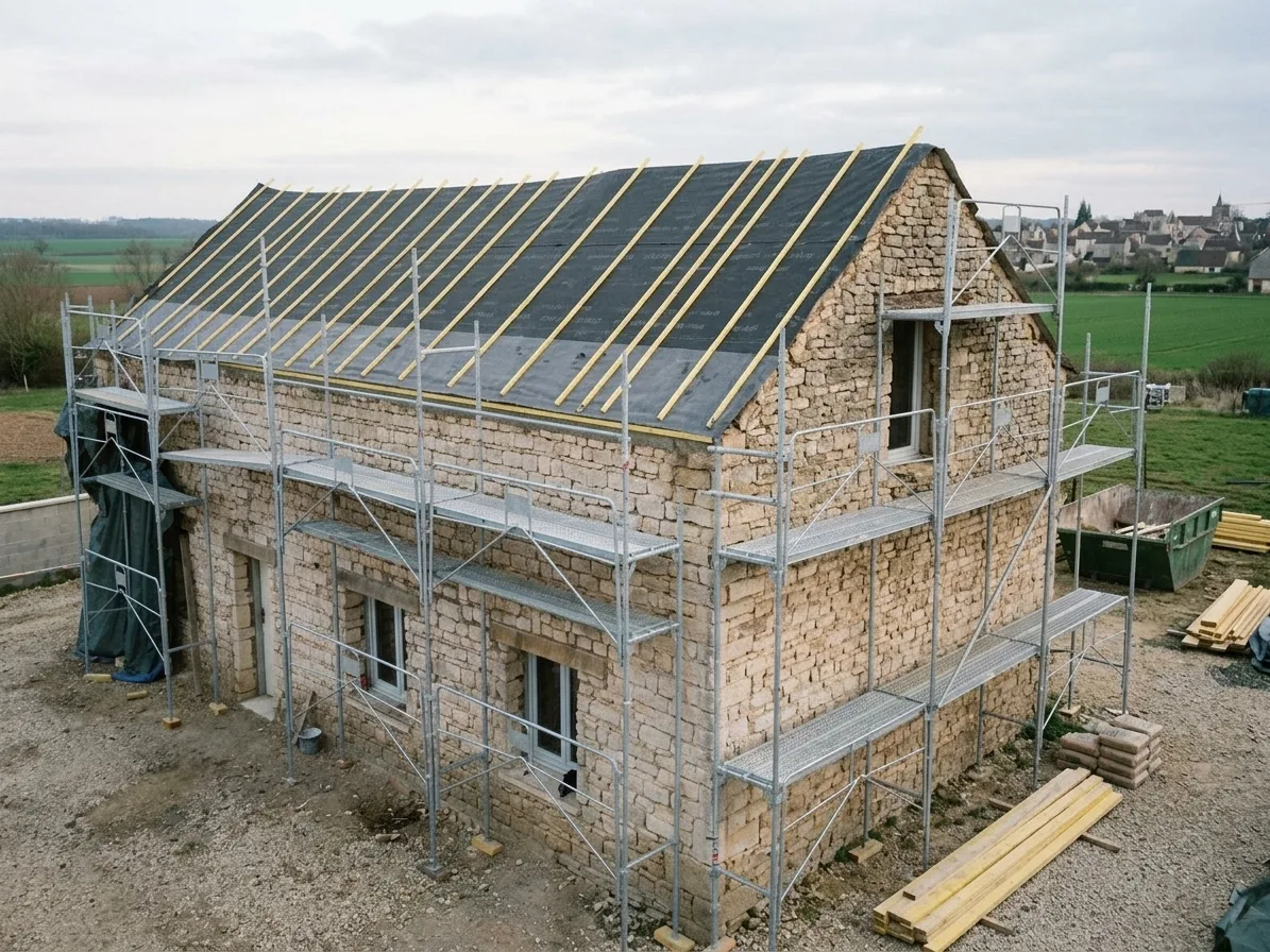 Réfection complète de toiture à Ozoir-la-Ferrière Réfection complète de toiture à Ozoir-la-Ferrière